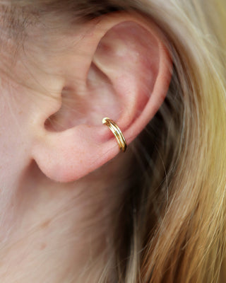 Ear cuff PONY x gold plated